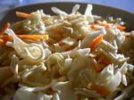 Chinese Cabbage Noodle Salad Dinner