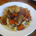 Canadian Pasta Sauce with Lots of Vegetables and Red Wine Appetizer