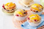 American Berry And Mango Buttermilk Muffins Recipe Dessert