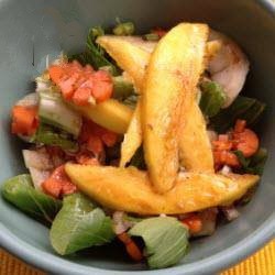 American Pak Choi Salad with Mango Appetizer