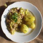 Chicory Leek Vegetables with Ham recipe