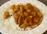 American Crock Pot Pork and Pineapple Curry Dinner