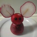 American Radishes Mouse Appetizer