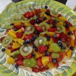 American Trifle of Fruit Dessert