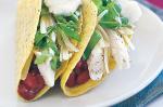 American Chicken And Chillibean Tacos Recipe Dinner