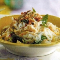 Thai Crab And Papaya Noodle Salad Appetizer