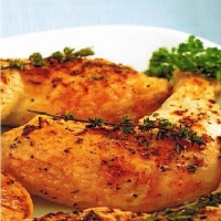 American Grilled Chicken with Lemon Dinner
