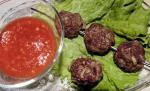 Australian Meatballs With Tomato Relish Dinner