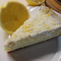 American Lemon Cheesecake with a Lemoncoconut Dessert