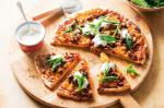 American Spiced Middle Eastern Pumpkin And Lamb Pizza Recipe Appetizer