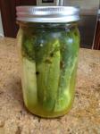British Claussenlike Refrigerator Pickles Appetizer