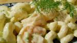 American Grandma Bellows Lemony Shrimp Macaroni Salad with Herbs Recipe Appetizer