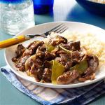 Canadian Zesty Orange Beef Dinner