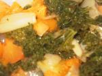 American Roasted Vegetables With Kale Appetizer
