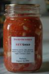 American Barbaras Hot Salsa Appetizer