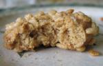 British Crunchy Peanut Cookies with Rice Krispies Coating Dessert