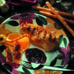 Australian Grilled Chicken Breasts with Blueberry Chutney Sauce Dessert