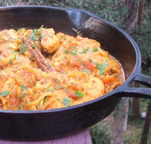 South African Cape Chicken Curry Appetizer