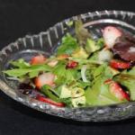 American Green Salad to the Lawyer and the Strawberries Appetizer
