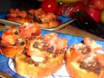 American Anchovy  Sundried Tomato Bruschetta Appetizer