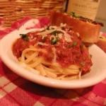 American Bolognese Sauce with Meat Recipe Appetizer