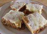 American Spicy Carrotcake Bars Dessert