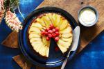 American Flourless Pear Cake Recipe Dessert