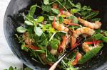 American Prawn And Threepea Stirfry Recipe Appetizer