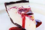 British Raspberry Ripple Icecream Pie Recipe Dessert