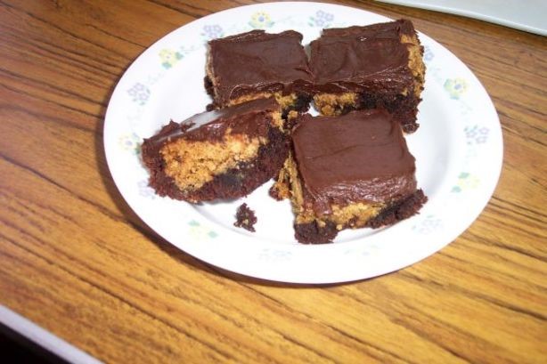 American Delicious Chocolate Chip Cookie Dough Brownies Dessert