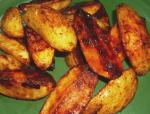 American Spicy Maple Roasted Potato Wedges Dinner