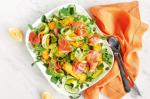 Canadian Smoked Salmon And Crunchy Lemon Polenta Salad Recipe Appetizer