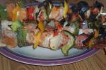 American Southwestern Pork Kabobs Dinner