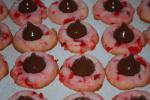American Cherry Cordial Kiss Cookies Dessert