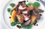 Canadian Roast Pork Fillets With Pear and Spinach Recipe Appetizer