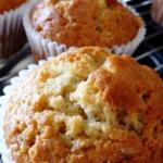 American Banana and Pumpkin Seed Muffins Dessert