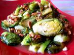 American Candied Brussels Sprouts and Almonds With Amaretto Glaze Dessert
