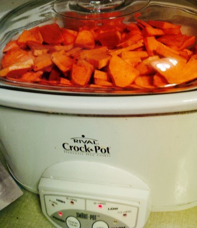 American Crock Pot Maple Glazed Sweet Potatoes Dessert