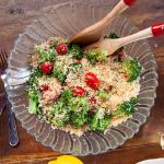 Canadian Couscous Salad with Cherry Tomatoes and Broccoli Appetizer
