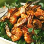 Senfdip Grilled Shrimp with recipe