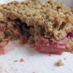 American Crumble to the Rhubarb from the Garden Appetizer