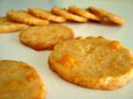 American Cheddarcornmeal Icebox Crackers Appetizer