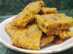 American Oat Cuisine Savoury Cheese Nut and Oat Flapjacks Appetizer