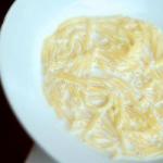Milk Soup with Pasta recipe