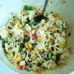 Salad Rice of Surimi recipe