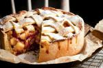 Canadian Apple Pear and Hazelnut Deepdish Pie Recipe Dessert