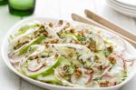 Canadian Fennel Apple And Walnut Salad With Dill Mayonnaise Recipe Appetizer