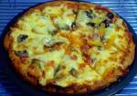 American Homemade Pizza With Mild Tomato Sauce Appetizer