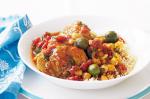 Moroccan Moroccan Chicken With Chickpeas And Olives Recipe Dinner