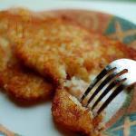 American Potato Drizzled with the Corn Appetizer